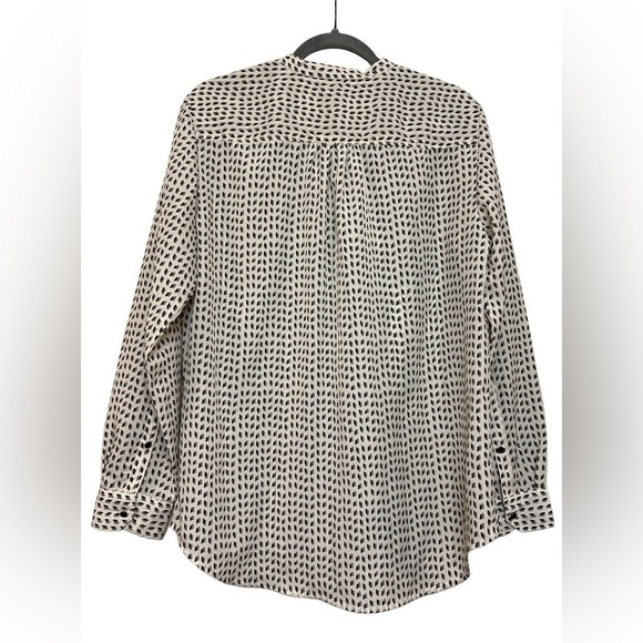 Daisy Fuentes Popover Tunic Blouse  L - Picture 2 of 7